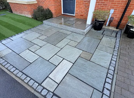 Patio after power washing in Kilkee, Clare