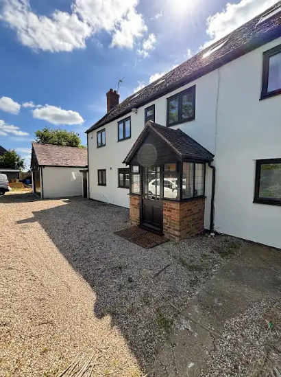 Front of house painted in Limerick