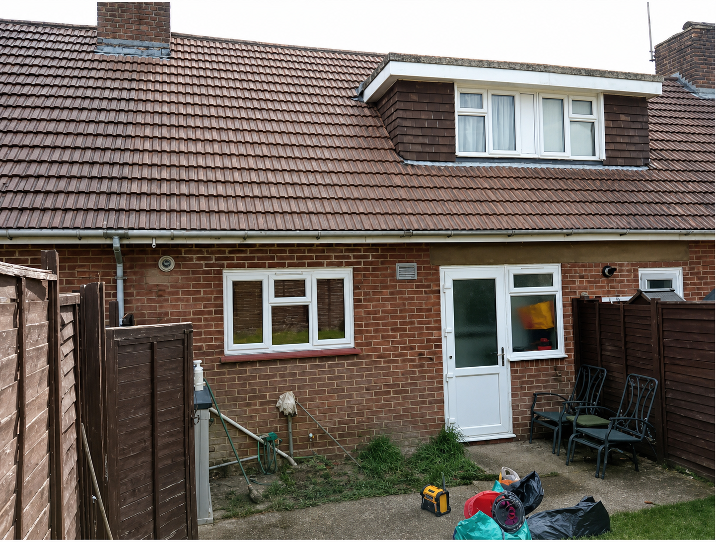 Roof after cleaning in Raheen, Limerick